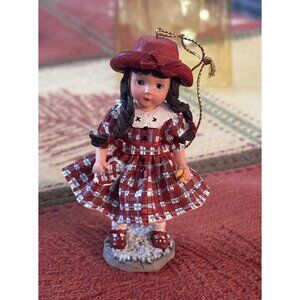2000 Effanbee Doll Ornament F078 Patricia Kin Christmas‎ Ornament